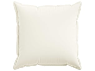 Lot de 2 housses de coussin houten blanc 70 x 70 cm lin synthétique cf49497