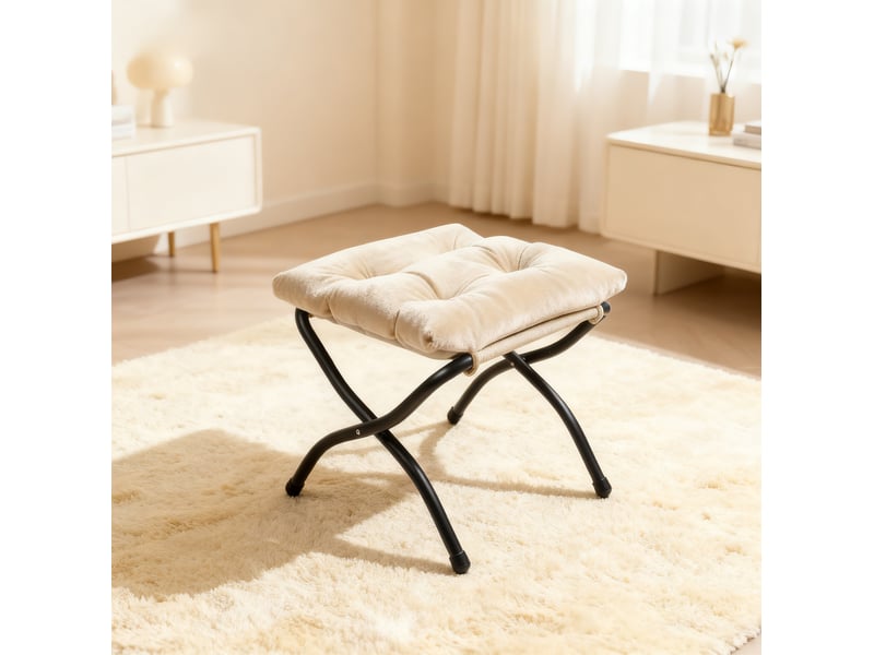  Fauteuil relax avec pouf, fauteuil avec accoudoirs, pochette latérale &amp; repose-pieds, fauteuil d'angle, fauteuil tv, fauteuil oreille pour salon, chambre, bureau (beige)  - Conforama D