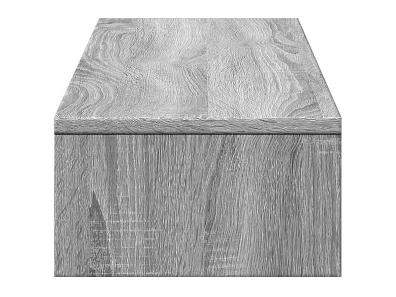  Support de moniteur table meuble bureau avec tiroirs sonoma bois d'ingénierie gris 02_0044947  - Conforama D