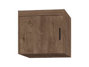 Surmeuble armoire storicos 1 porte chêne lefkas 60x55x53 cm