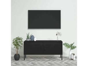 Meuble tv coloris noir 105 cm <strong></strong>  <strong></strong>
