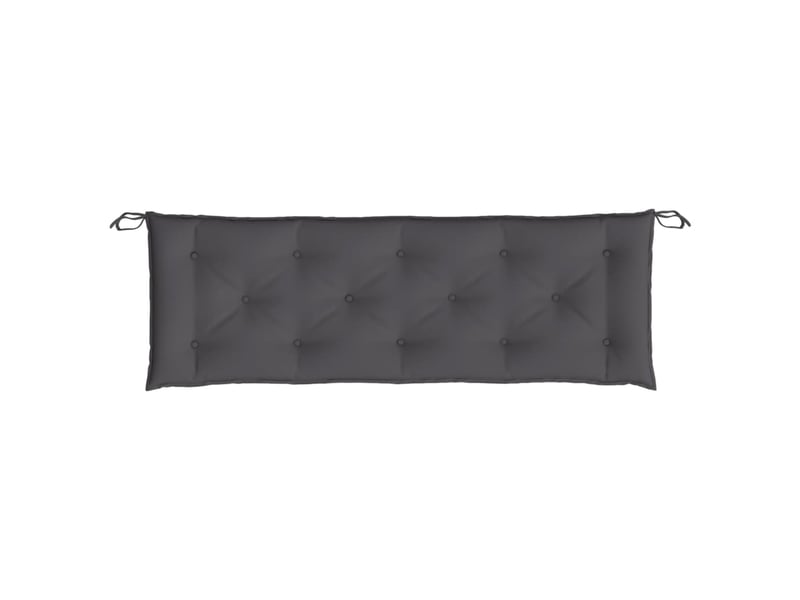  Coussin de banc de jardin, coussin d'assise anthracite 150x50x7 cm tissu oxford cf52639  - Conforama D