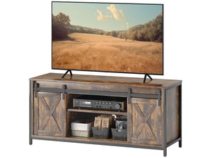 Meuble tv coloris bicolore 120 cm <strong>PANGIVO</strong>  <strong></strong>