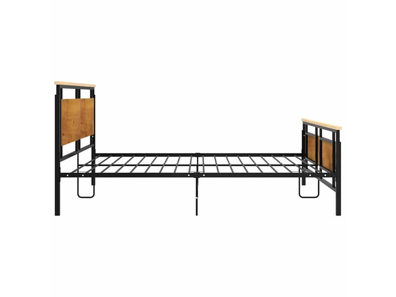 Lit double- lit adulte -  cadre de lit sans matelas métal 200x200 cm  - Conforama D