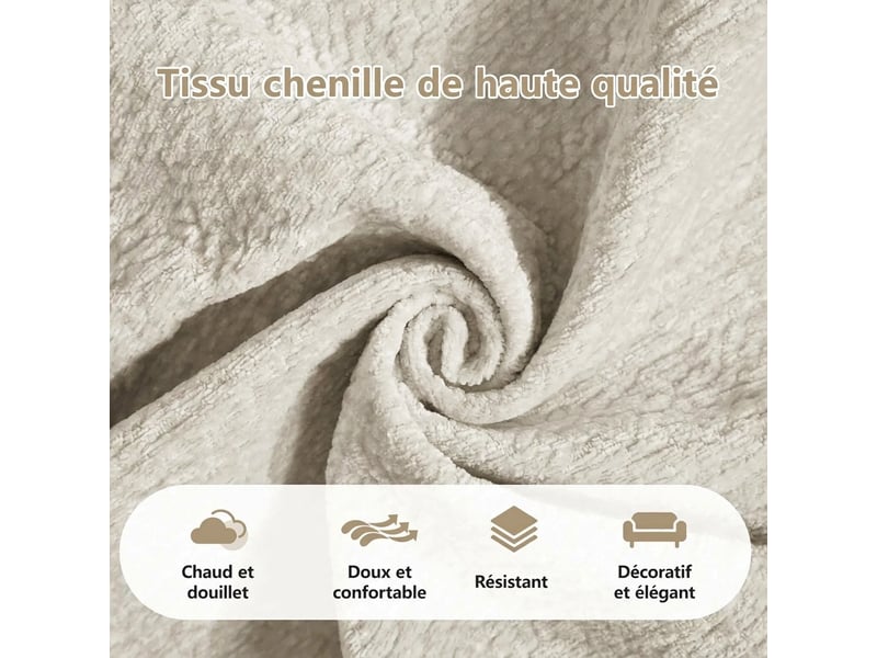  Canapé d'angle 4 places en l modulable avec ottomane mobile 330 x 149 x 90 cm assise matelassée  - Conforama D