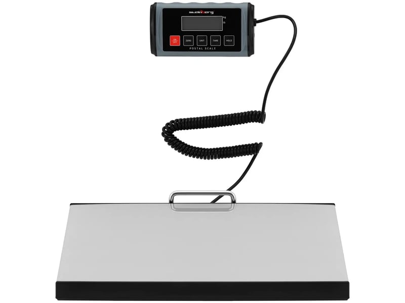  Pèse-colis 200 kg 0,1 kg 35,5 x 40,5 cm écran lcd externe - - 14_0009814  - Conforama E