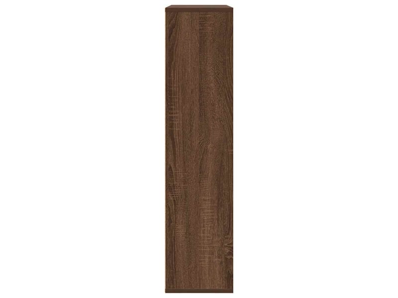  Bibliothèque, étagère de rangement chêne marron 89x24x101,5 cm bois d'ingénierie  - Conforama E