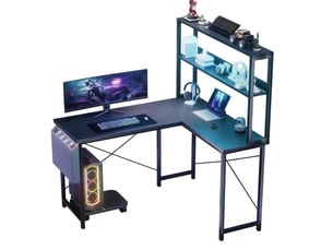 Bureau d'angle GENERIC HOME  110 cm coloris noir