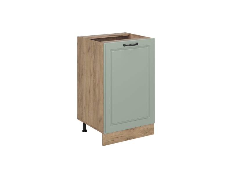  Vicco meuble bas de cuisine, mint campagnechêne doré, 50cm sans plan de travail  - Conforama A