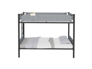 Lit superposé 90x190 cm SWEIKO coloris noir