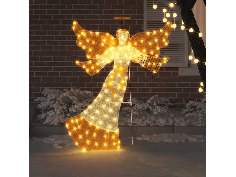 Angle lumineux led blanc chaud 116 x 29 x 158.5 cm polyester cf61884 - Conforama C
