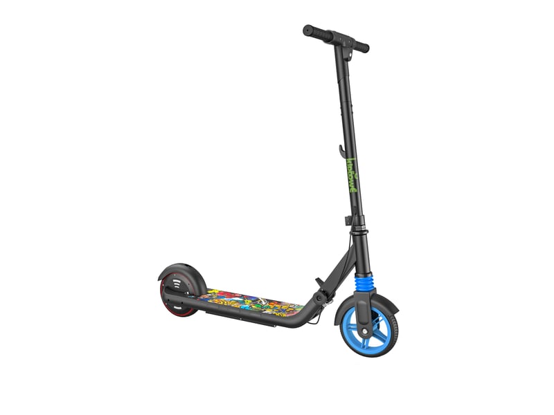  Trottinette électrique enfant kiddowe k2, 12km, pneus pleins 6,5, noir  - Conforama B