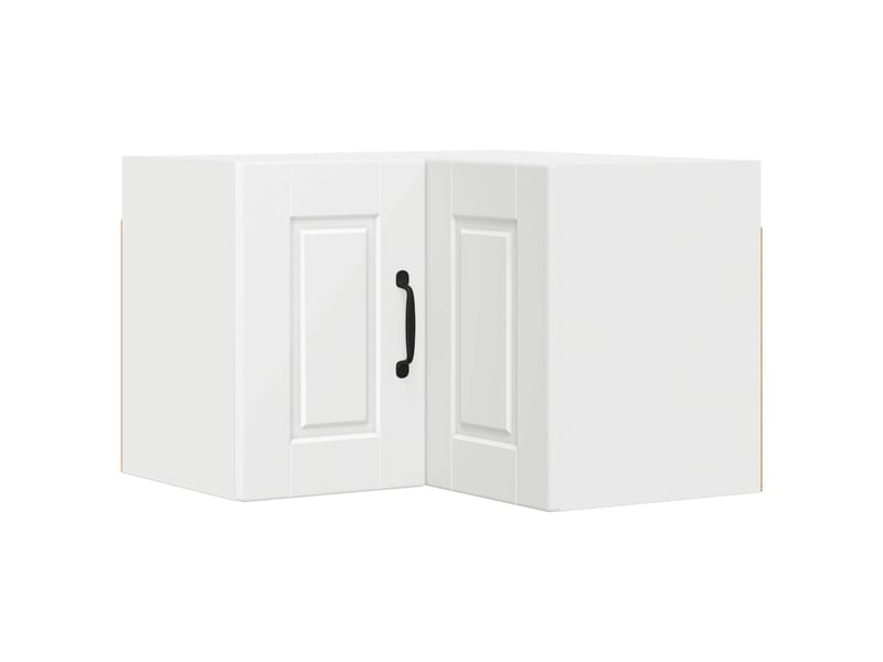  Meuble de cuisine, meuble d'angle mural blanc 57x57x40cm  - Conforama A