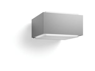 Applique exterieure mygarden en metal gris e27 ip44 max 42w
