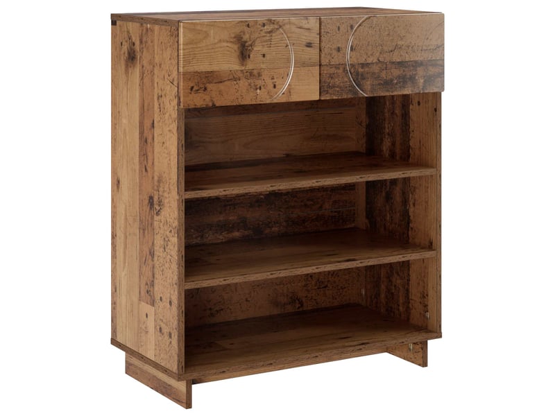  Meuble à chaussures, armoire à chaussures 73x38x87,5 cm bois d'ingénierie shl5570  - Conforama A
