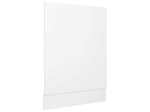 Panneau de lave-vaisselle lyon blanc 45x3x67cm bois d'ingénierie