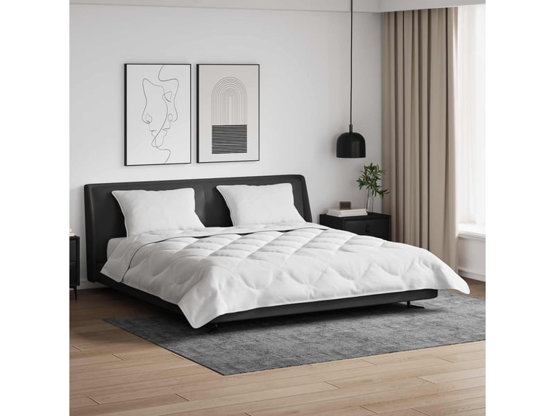  Couette d'été avec oreiller 3 pièces - duvet blanc microfibre  - Conforama B