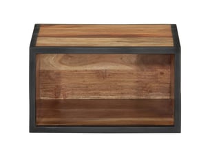 Table de chevet - cabinet de chevet - table de nuit murale 35x35x20 cm bois massif d'acacia