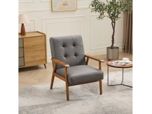 Pouf / repose pied <strong>MIVRAY </strong> <strong></strong> gris