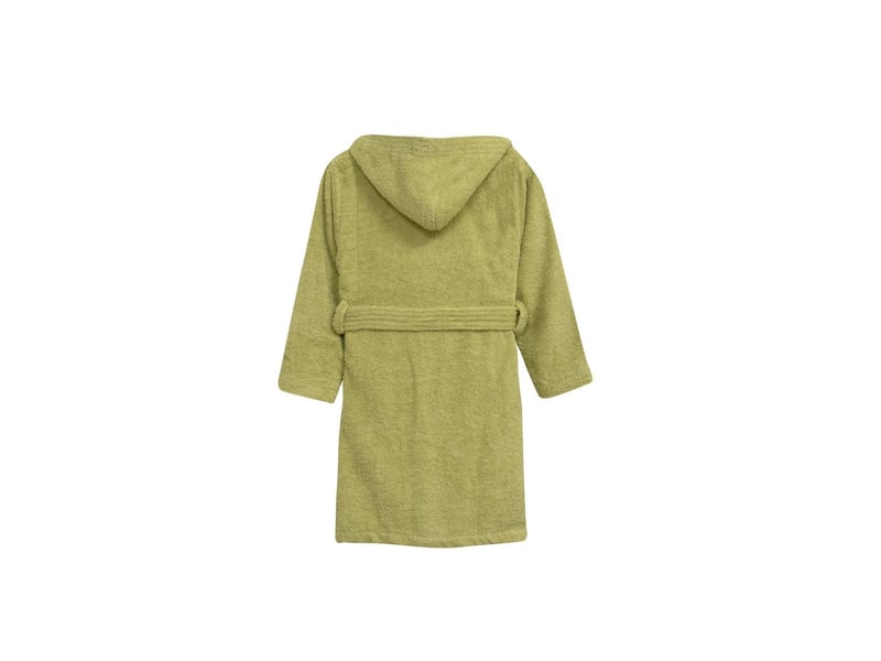  Peignoir de bain enfant interbaby taille 14 ans - pistache - coton éponge, boîte cadeau 00516-T14-35 - Conforama D