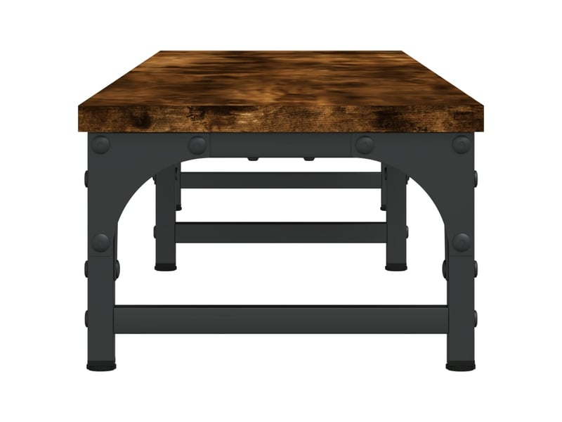  Support de moniteur table meuble bureau 105 x 23 x 15,5 cm bois d'ingénierie marron 02_0044854  - Conforama C