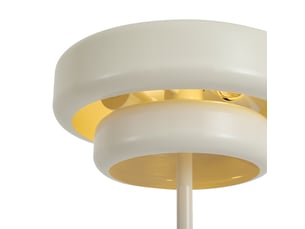 Lampadaire rétro beige 140 cm - ophelia