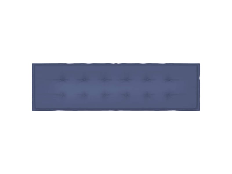 Coussin de banc de jardin, coussin d'assise bleu marine 180x50x3 cm tissu oxford cf52688 - Conforama D