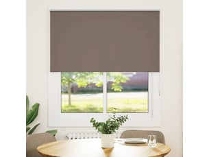Store enrouleur occultant, store à rouleau café 140x150cm largeur du tissu cf45672