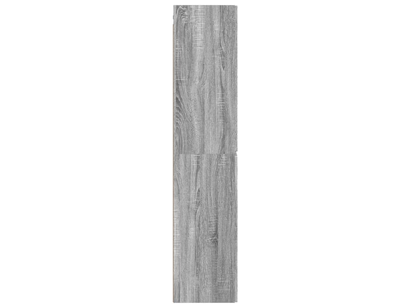  Cabinet salle de bain mural, meuble de rangement sonoma gris 33x34.5x160 cm shl7058  - Conforama D