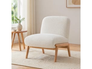 Pouf / repose pied blanc