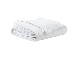 Couette - duvet 240 x 220 cm printemps, automne plume blanc respirant