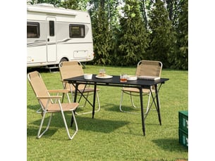 Table pliante extérieure réglable en hauteur, table camping portable multifonctionnelle
