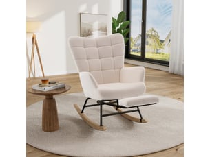 Fauteuil fixe <strong>TCQPZ</strong> Velours beige