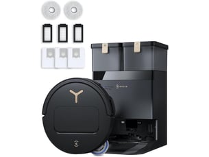 Aspirateur robot aspirant et lavant ECOVACS 25kPa, AIVI 3D 3.0,Lavage 75°C - connectée Navigation laser