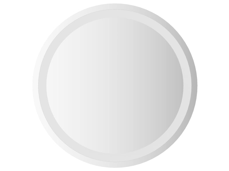  Miroir de salle de bain, miroir de toilette led transparent ø 50 cm verre trempé cf62637  - Conforama A