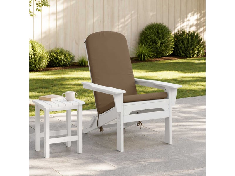 Coussin de transat ensoleillé, coussin pour bain de soleil gemert 100 % polyester taupe cf56054 - Conforama B