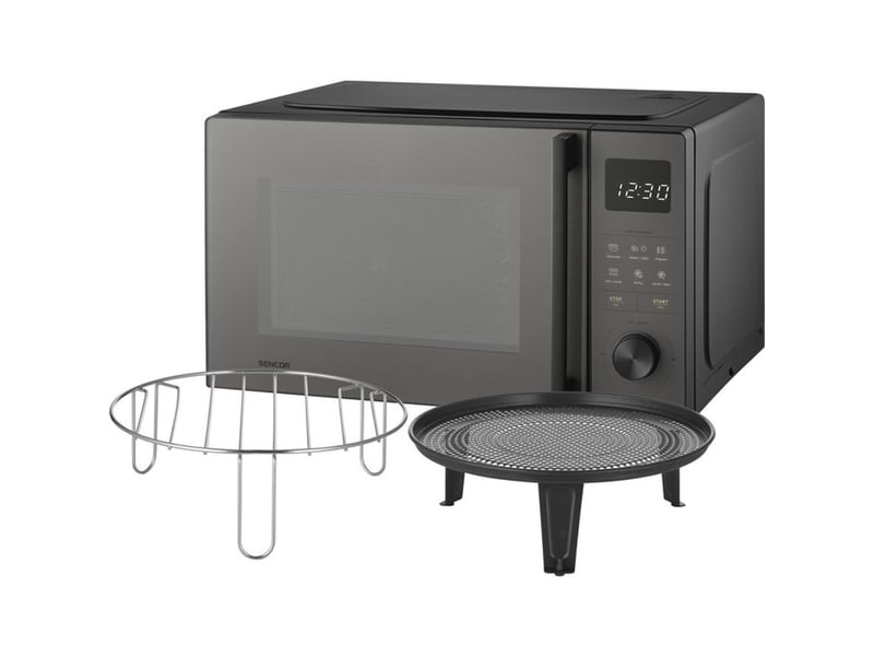  Micro-ondes 25 l avec gril quartz et air fryer 2200 w commandes led tactiles 40050128 - Conforama A