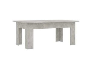 Table basse rectangulaire coloris gris