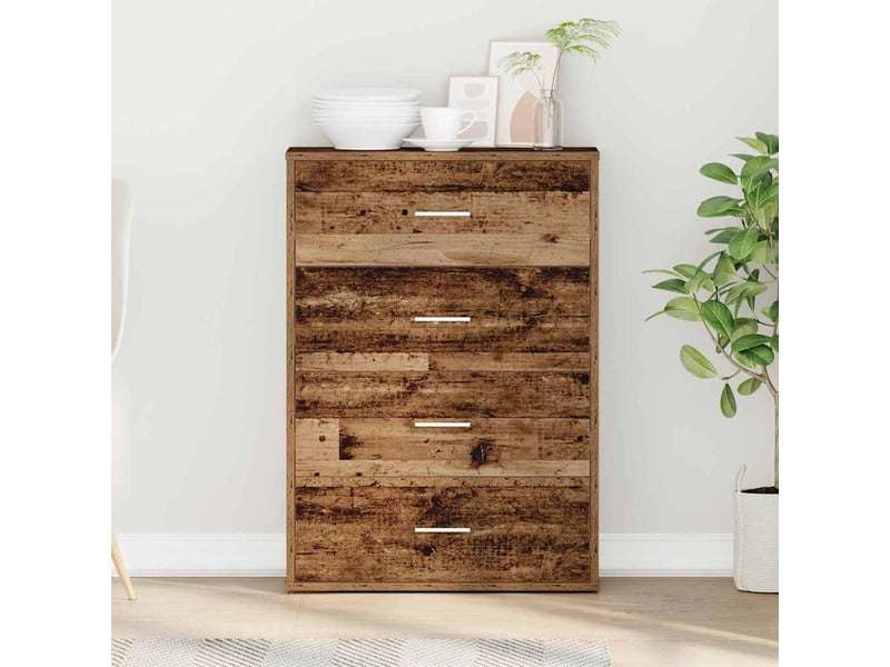  Buffet - bahut - meuble de rangement bois ancien 60 x 31 x 84 cm bois d'ingénierie  - Conforama B