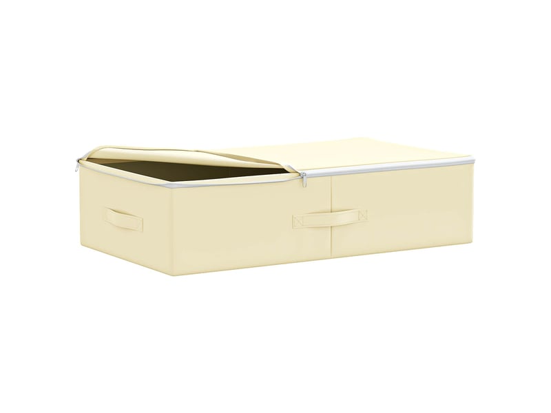  Boîte de rangement 24 pcs tissu intissé 70x40x18 cm 50,4 l shl73927  - Conforama D