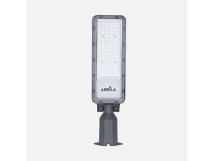 Lampadaire led extérieur fabrilamp curtis 50 w 5000 lm ip65 gris