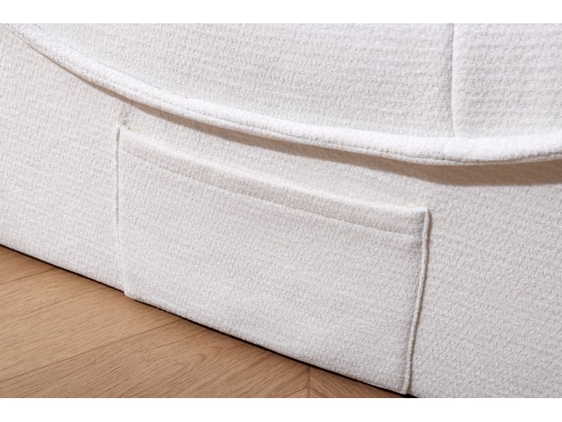 Canapé compressible en mousse mémoire - 1 place - emballage sous vide 100x105x80cm - Conforama E