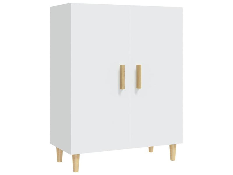  Buffet - bahut - meuble de rangement blanc 70x34x90 cm bois d'ingénierie  - Conforama A