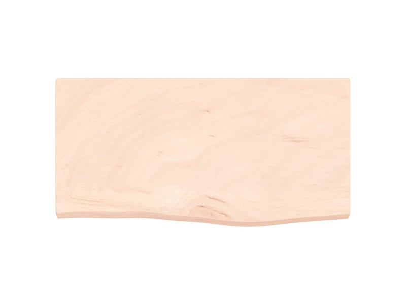  Comptoir de salle de bain, plan de travail 60x30x2 cm bois massif non traité cf65738  - Conforama C