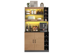 Buffet 2 porte(s) coloris multicolore