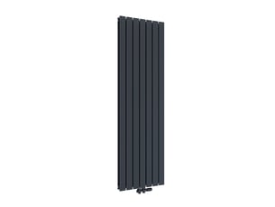 Emke radiateur eau chaude en acier tube plat radiateur mural anthracite 180 x 53,8 cm 18959w double couche