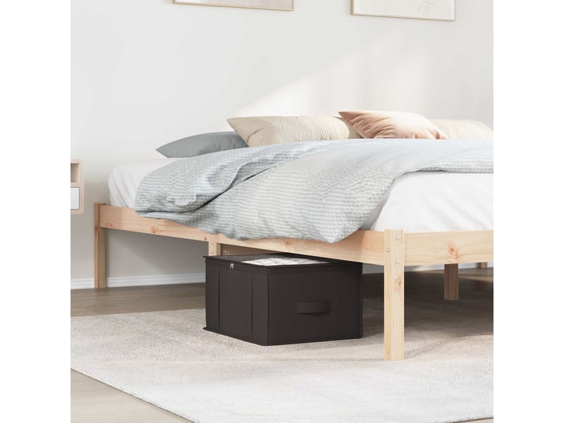  Boîte de rangement avec fenêtre transparente anthracite shl31428  - Conforama B