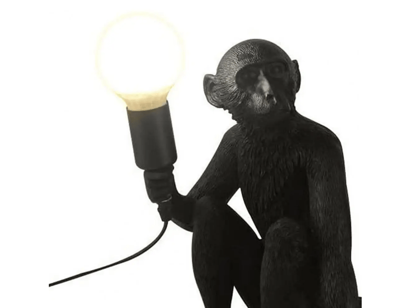  Lampe de table en résine pour chambre d'enfant (e27 noir)  - Conforama D