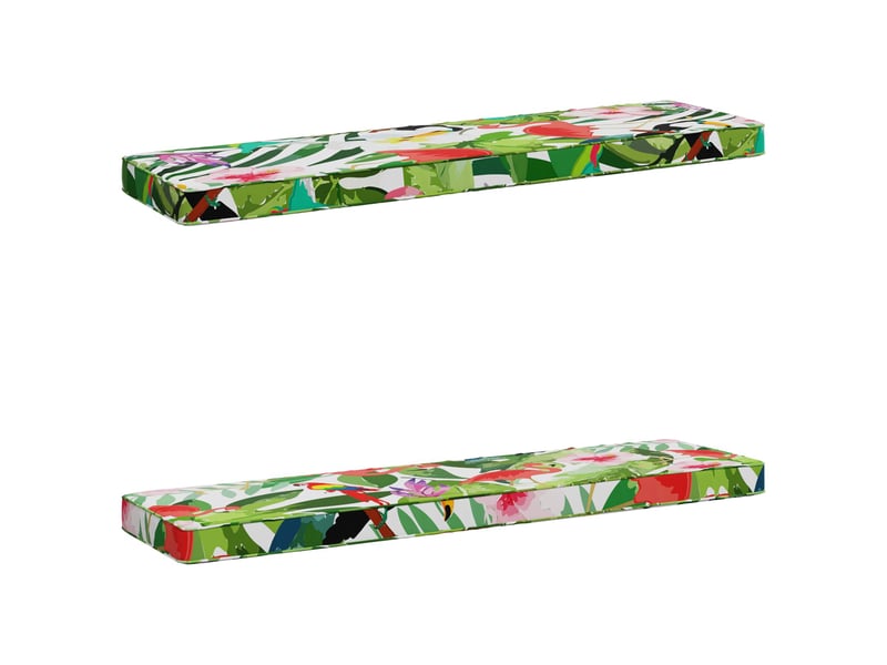 Lot de 2 coussins de banc, coussins d'assise vught 100 % polyester cf58300 - Conforama A