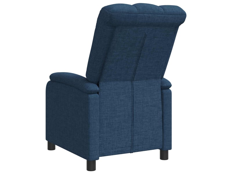 Vidaxl fauteuil inclinable bleu tissu - Conforama E
